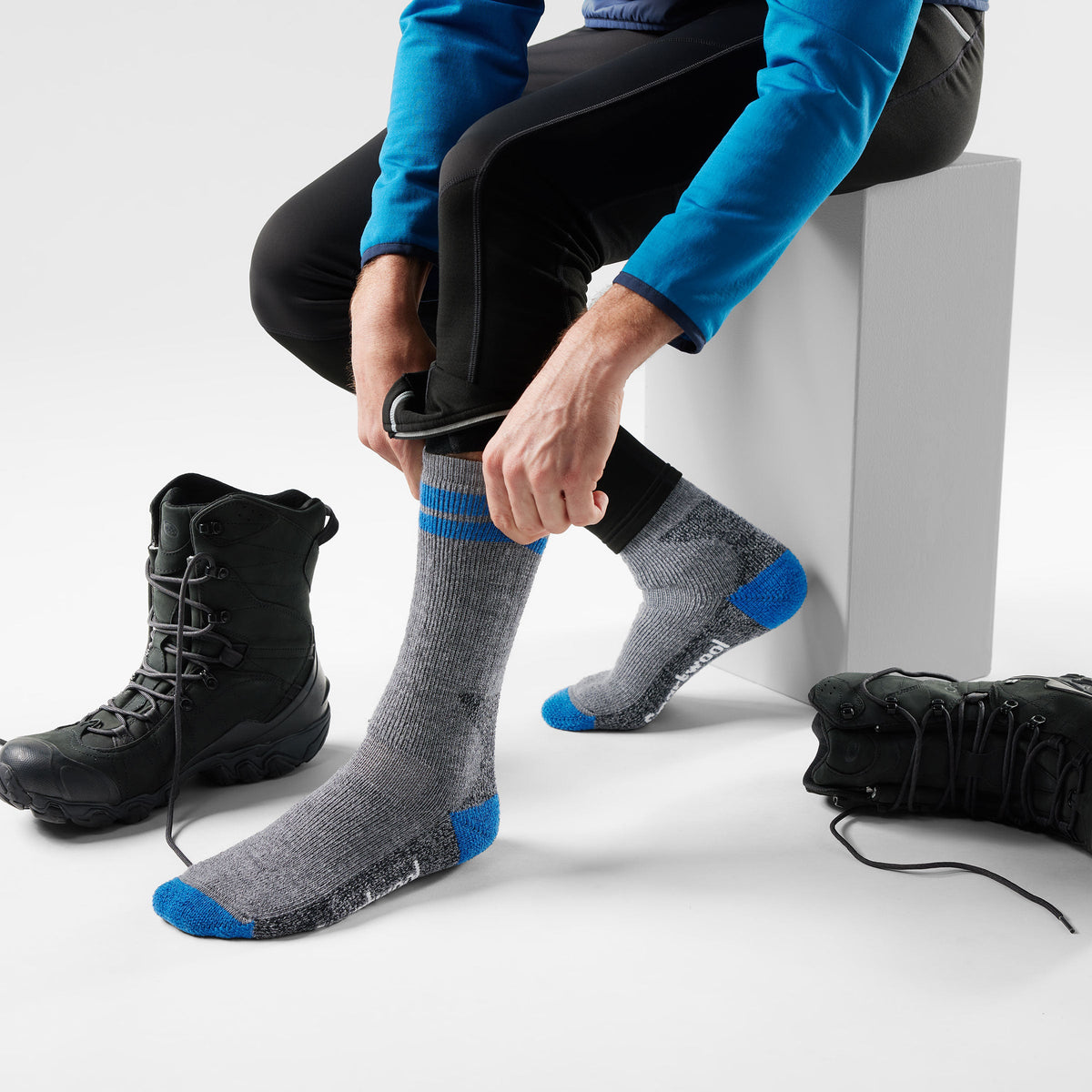 Mountaineer Tall Crew Socks