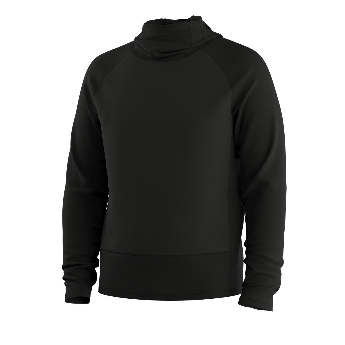 Men's Active Fleece Wind Hoodie