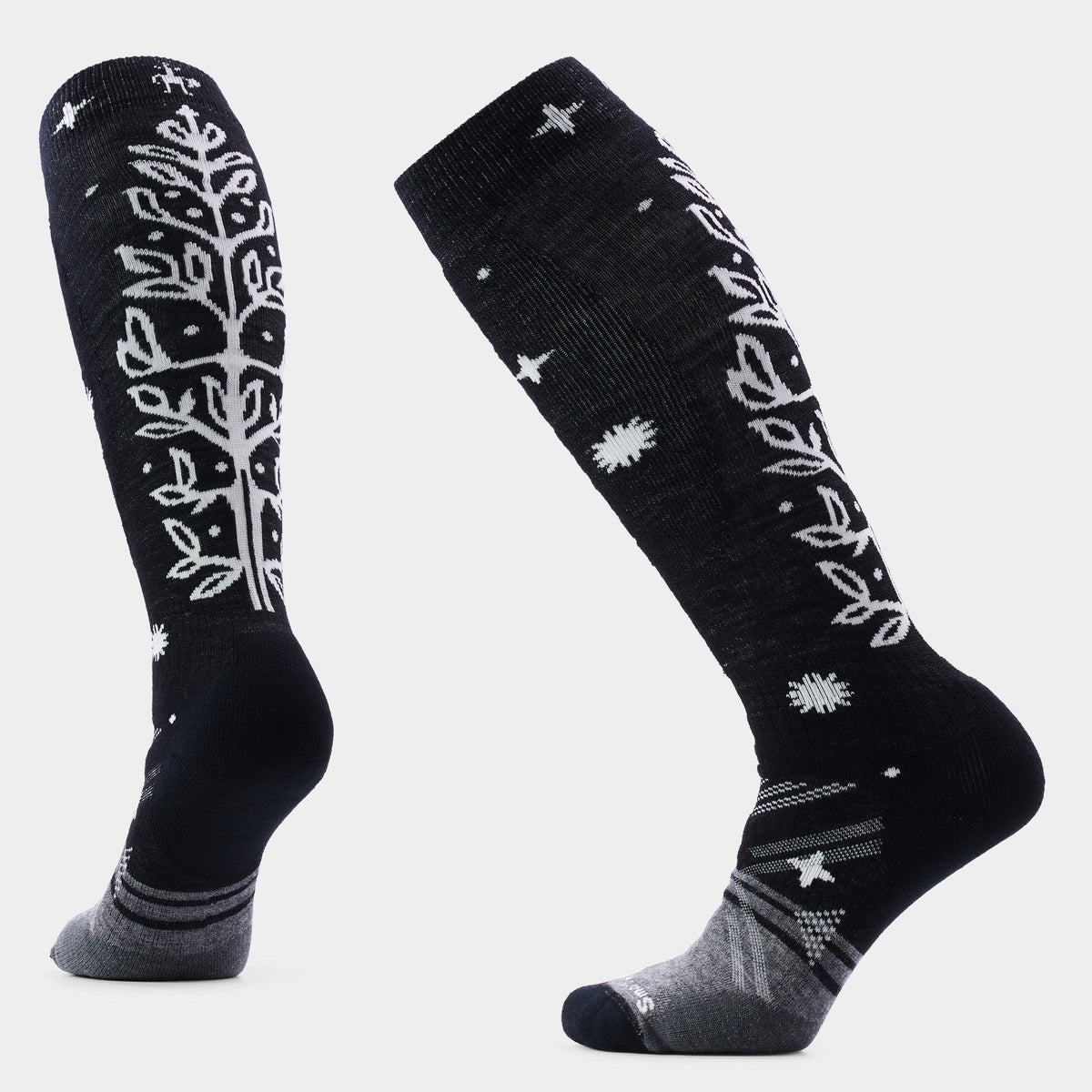 Women's Ski Ice Blossom Over the Calf Socks