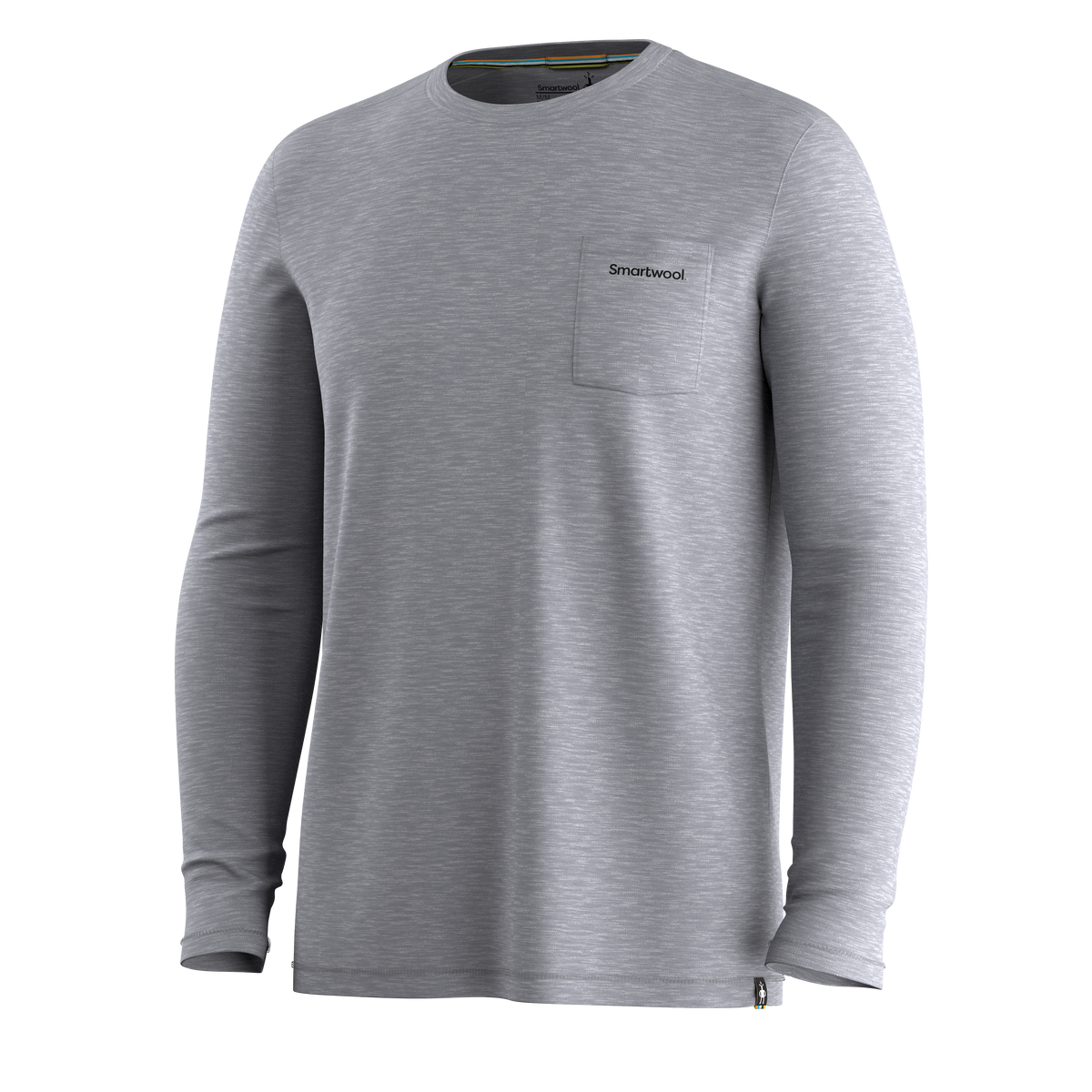 Men's Hemp Blend Go Far Bear Long Sleeve Graphic Tee