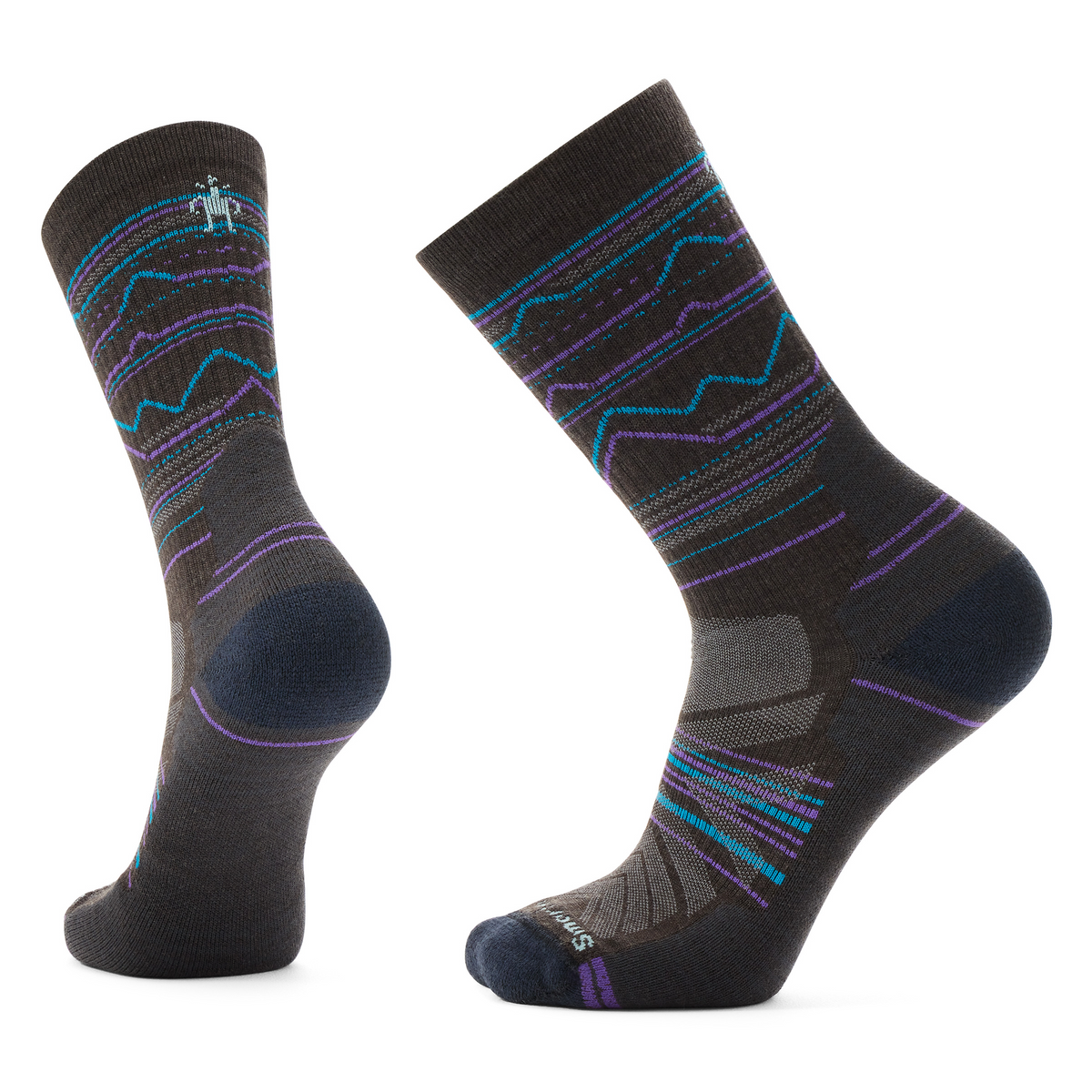 Hike Mountain Range Crew Socks