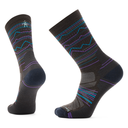 Hike Mountain Range Crew Socks