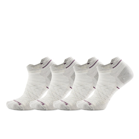 Women's Run Low Ankle Socks 4-Pack