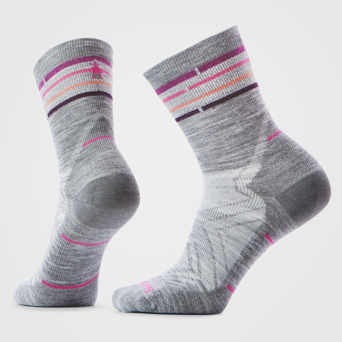 Women's Run Zero Cushion Mid Crew Socks