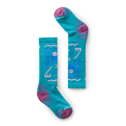 Kids' Wintersport Ski Day Over The Calf Socks