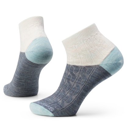 Women's Everyday Cable Ankle Socks