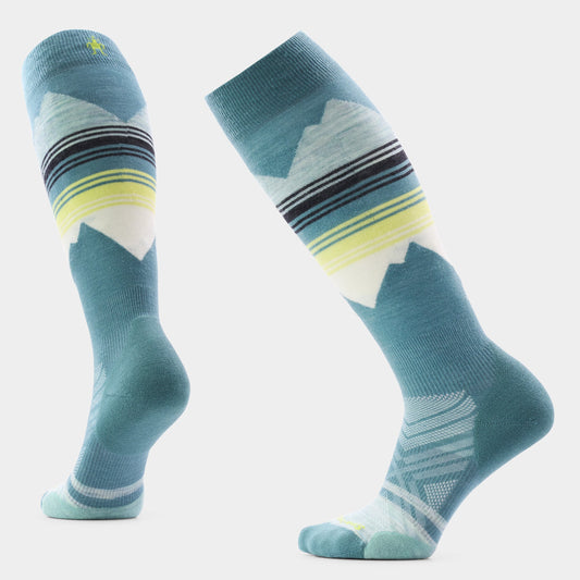 Women's Ski Pattern Over The Calf Socks