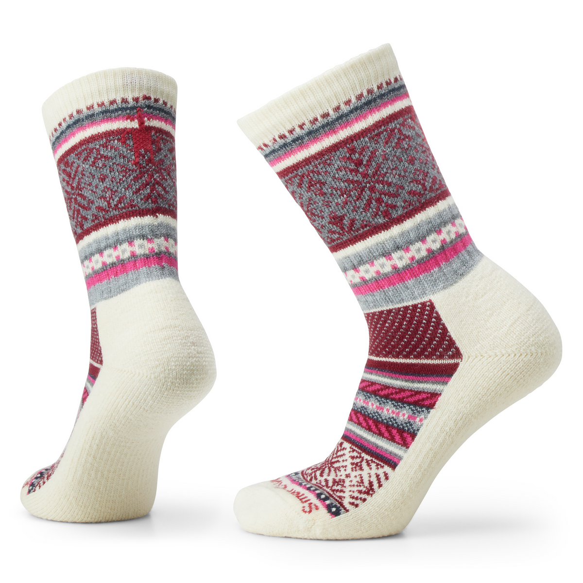 Everyday Cozy Fair Isle Sweater Crew Socks