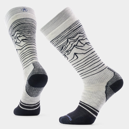 Snowboard Iguchi Pattern Over The Calf Socks