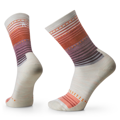 Women's Everyday Stitch Stripe Crew Socks