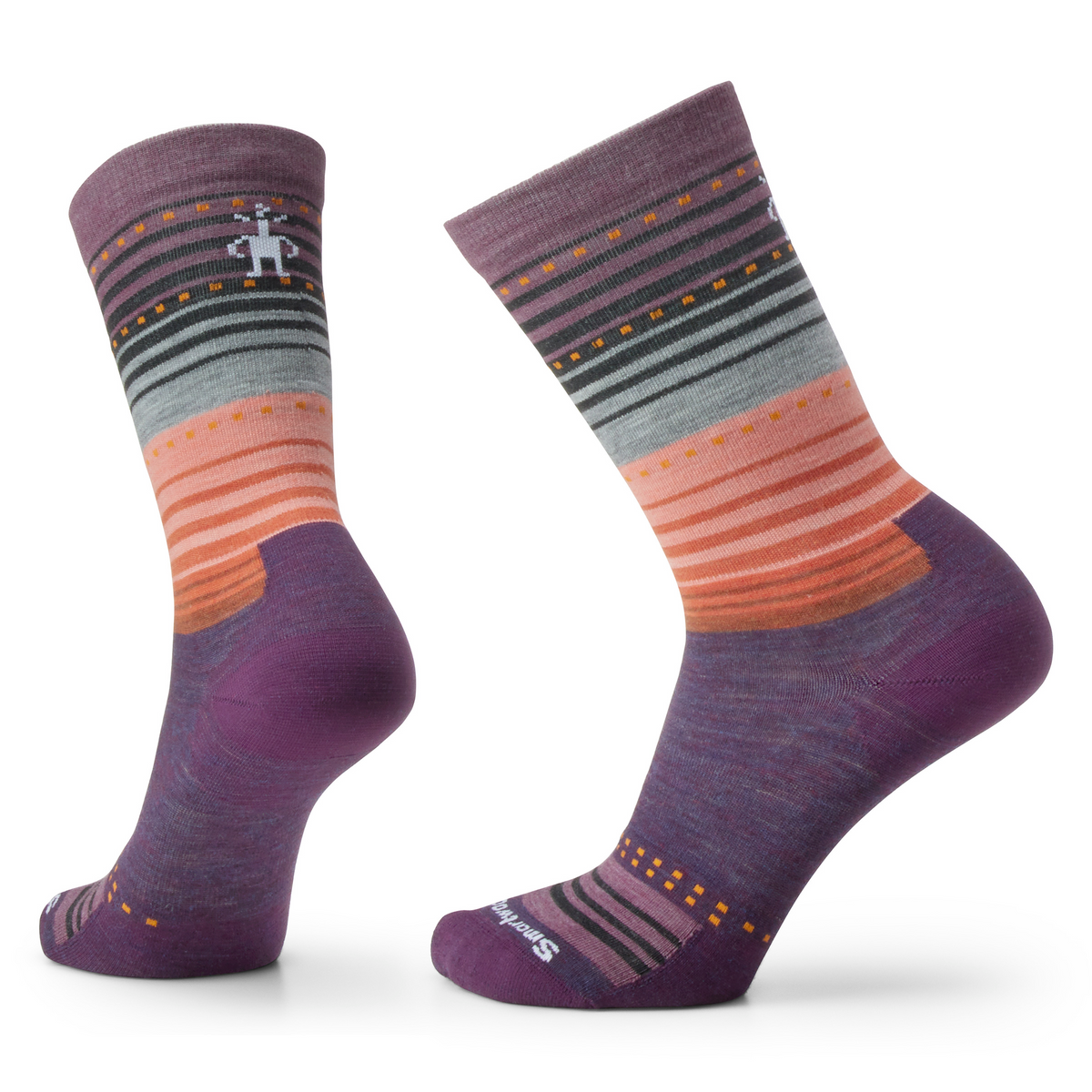 Women's Everyday Stitch Stripe Crew Socks