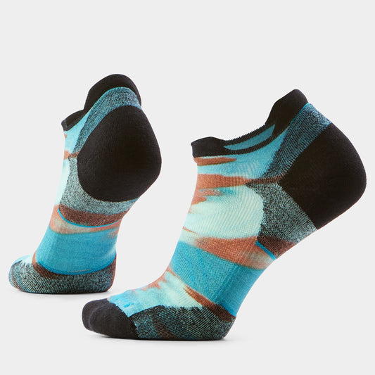 Women's Run Brushed Print Low Ankle Socks