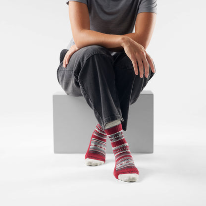 Women's Everyday Cozy Snowed In Sweater Crew Socks 3-Pack