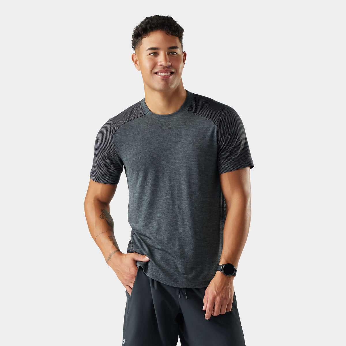 Men's Active Mesh Short Sleeve