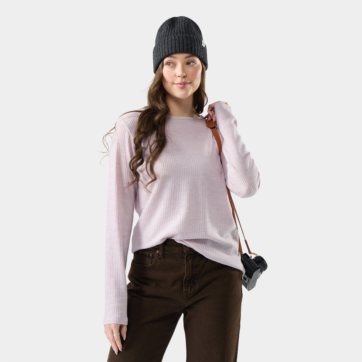 Women's Thermal Merino Rib Crew