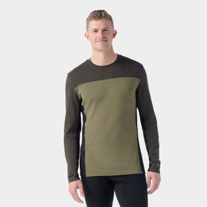 Men's Classic Thermal Merino Base Layer Colorblock Crew