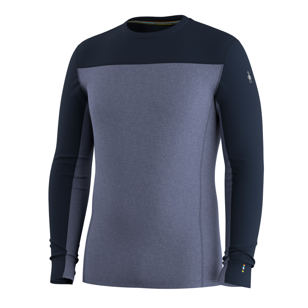 Men's Classic Thermal Merino Base Layer Colorblock Crew