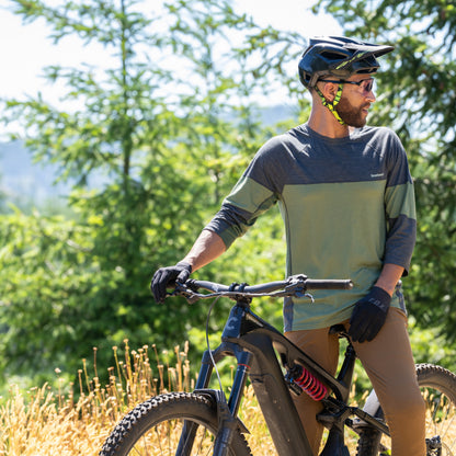 Men's Mountain Bike 3/4 Sleeve Jersey