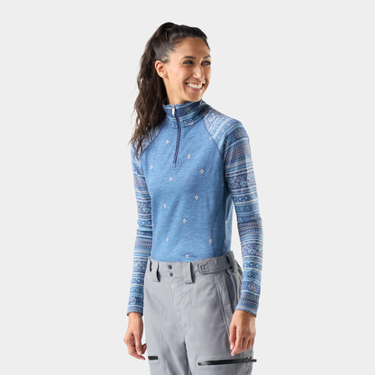 Women's Classic Thermal Merino Base Layer 1/4 Zip