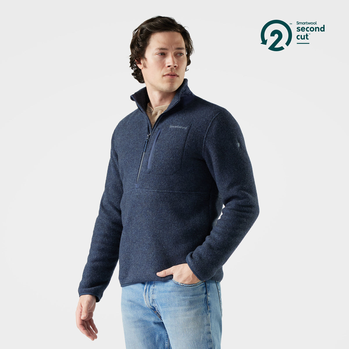 Men's Second Cut™ Fleece 1/2 Zip