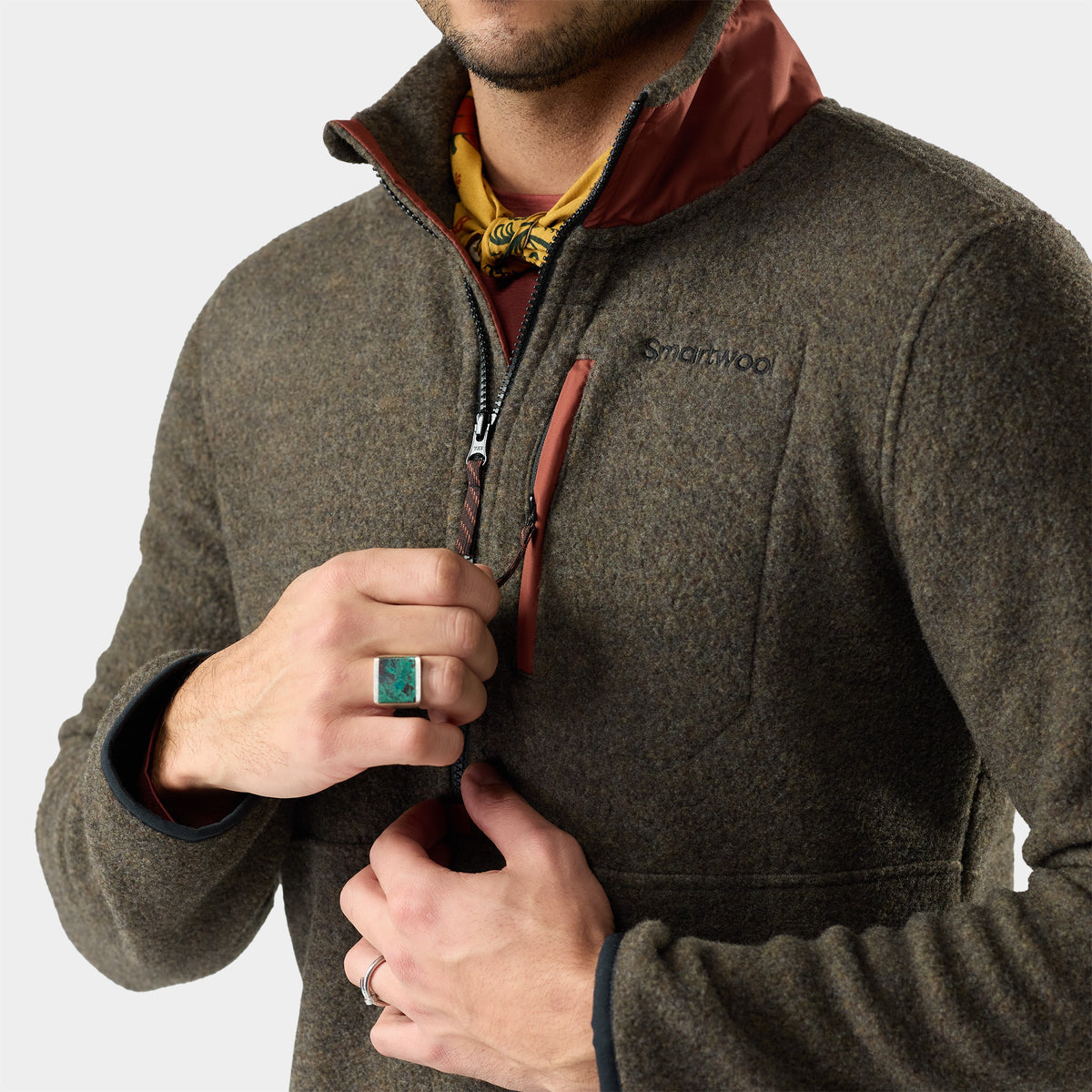 Men's Second Cut™ Fleece 1/2 Zip