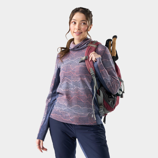 Women's Classic Thermal Merino Mock Neck