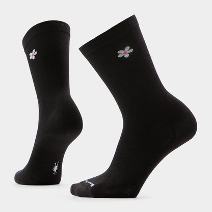 Women's Everyday Groovy Bloom Crew Socks