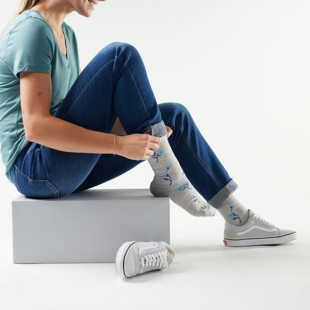 Women's Everyday Garden Gala Crew Socks
