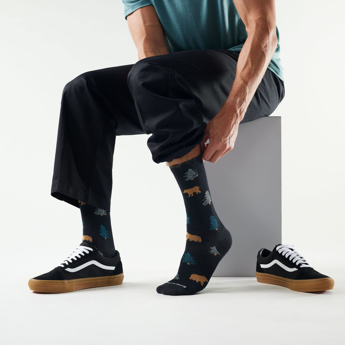 Everyday Through the Trees Crew Socks