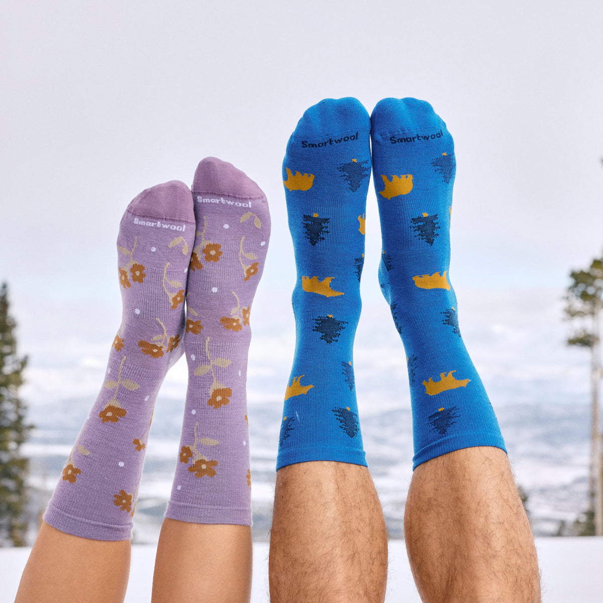 Everyday Through the Trees Crew Socks