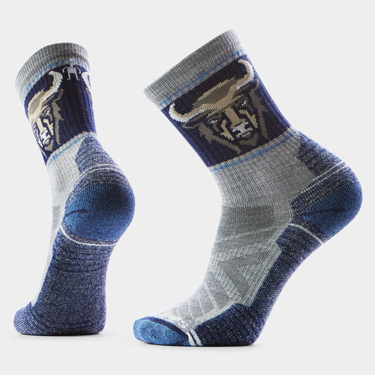 Hike Bison Crew Socks