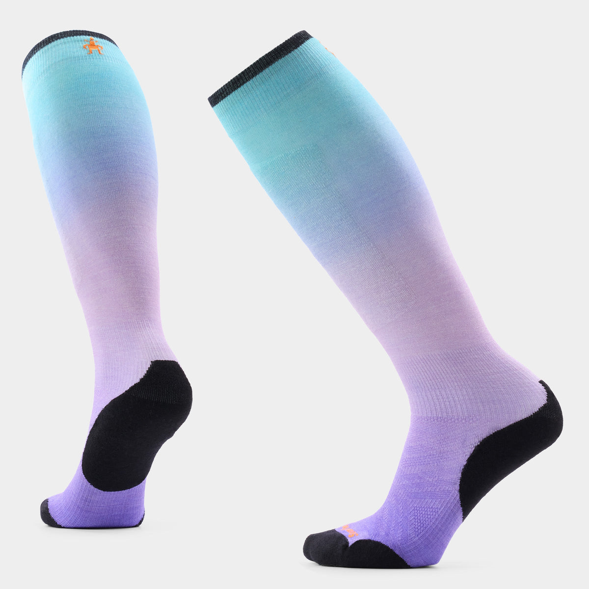 Women's Ski Ombre Print Over the Calf Socks