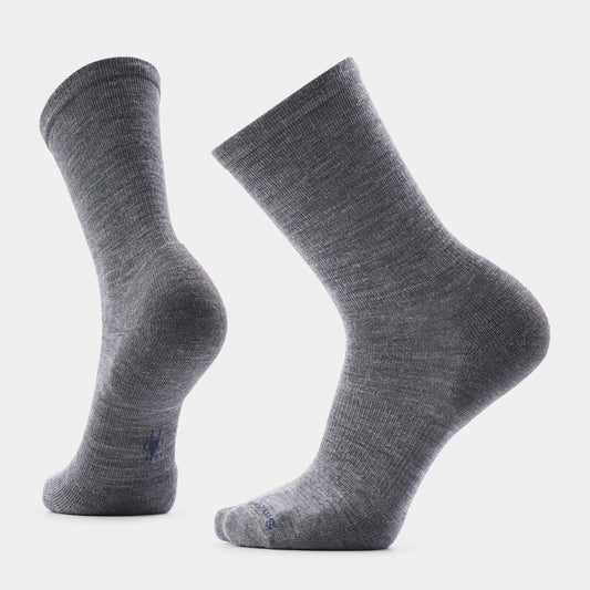 Everyday Solid Rib Crew Socks