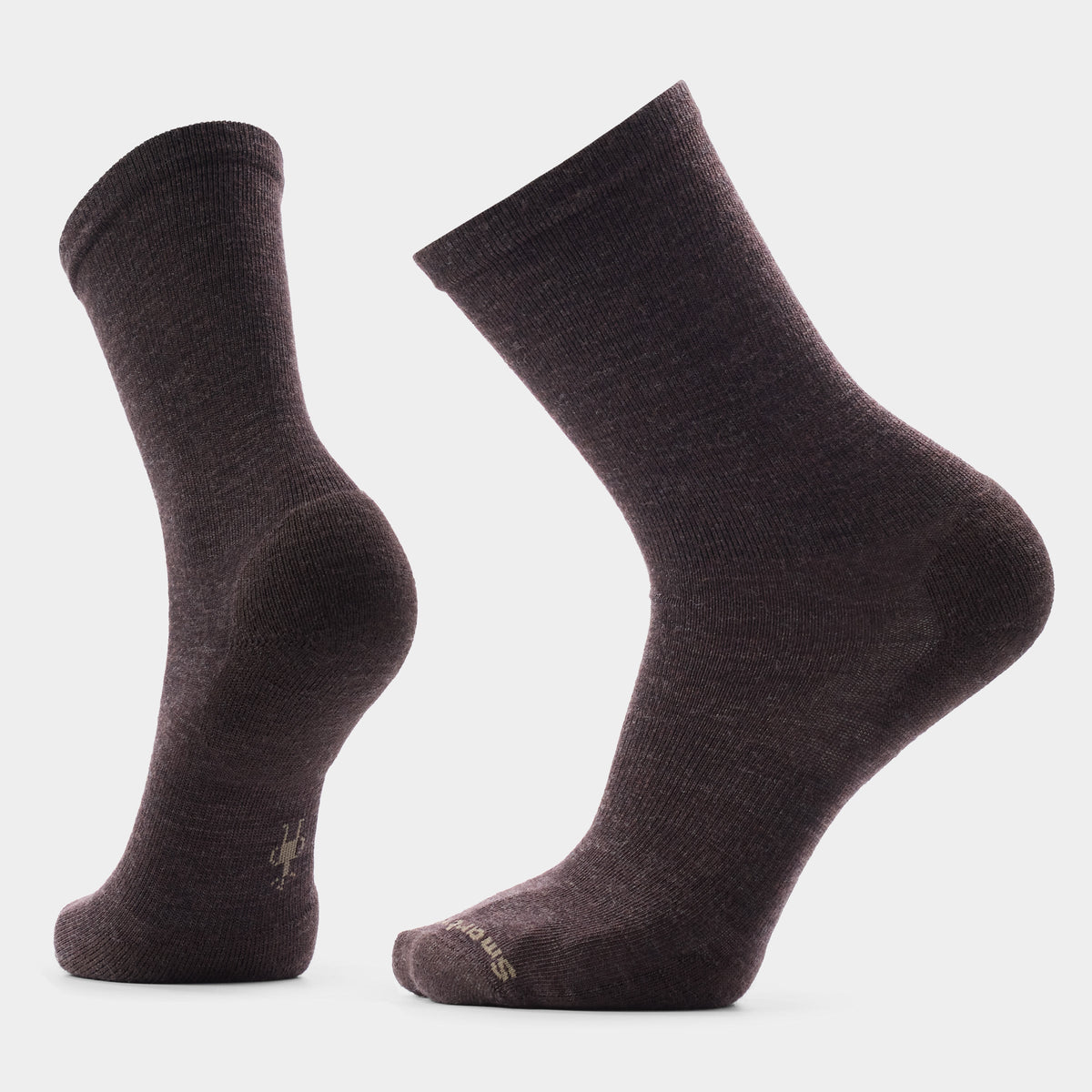 Everyday Solid Rib Crew Socks