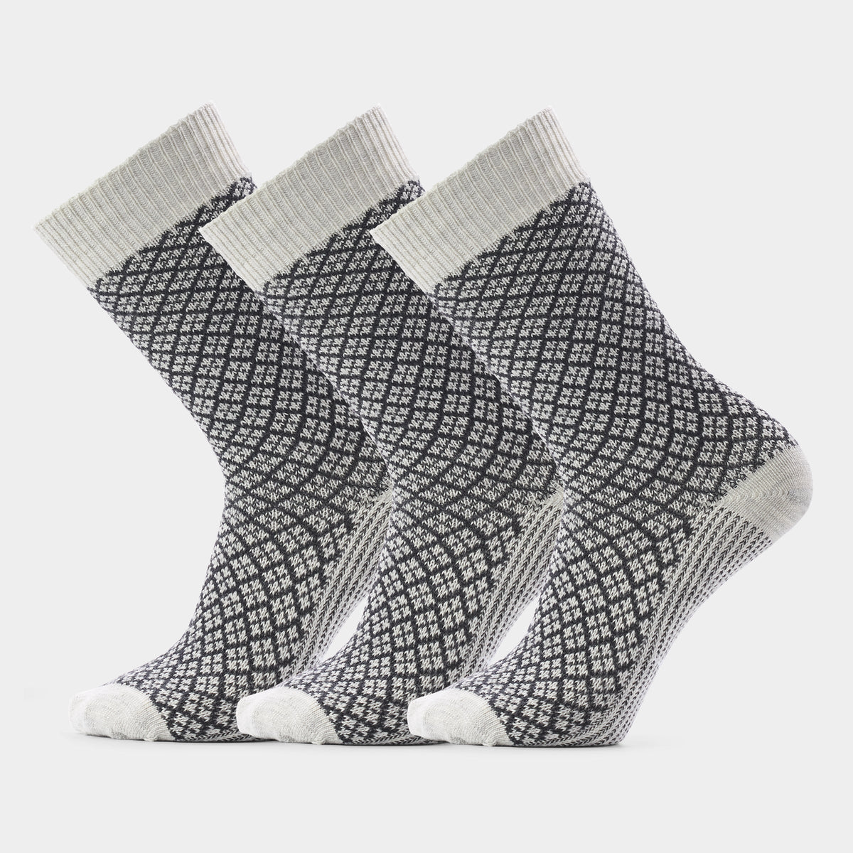 Everyday Cozy Mercantile Crew Socks 3-Pack