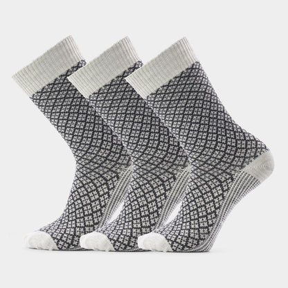 Everyday Cozy Mercantile Crew Socks 3-Pack