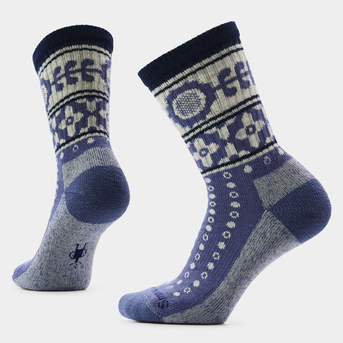 Women's Everyday Cozy Retro Sunflower Crew Socks