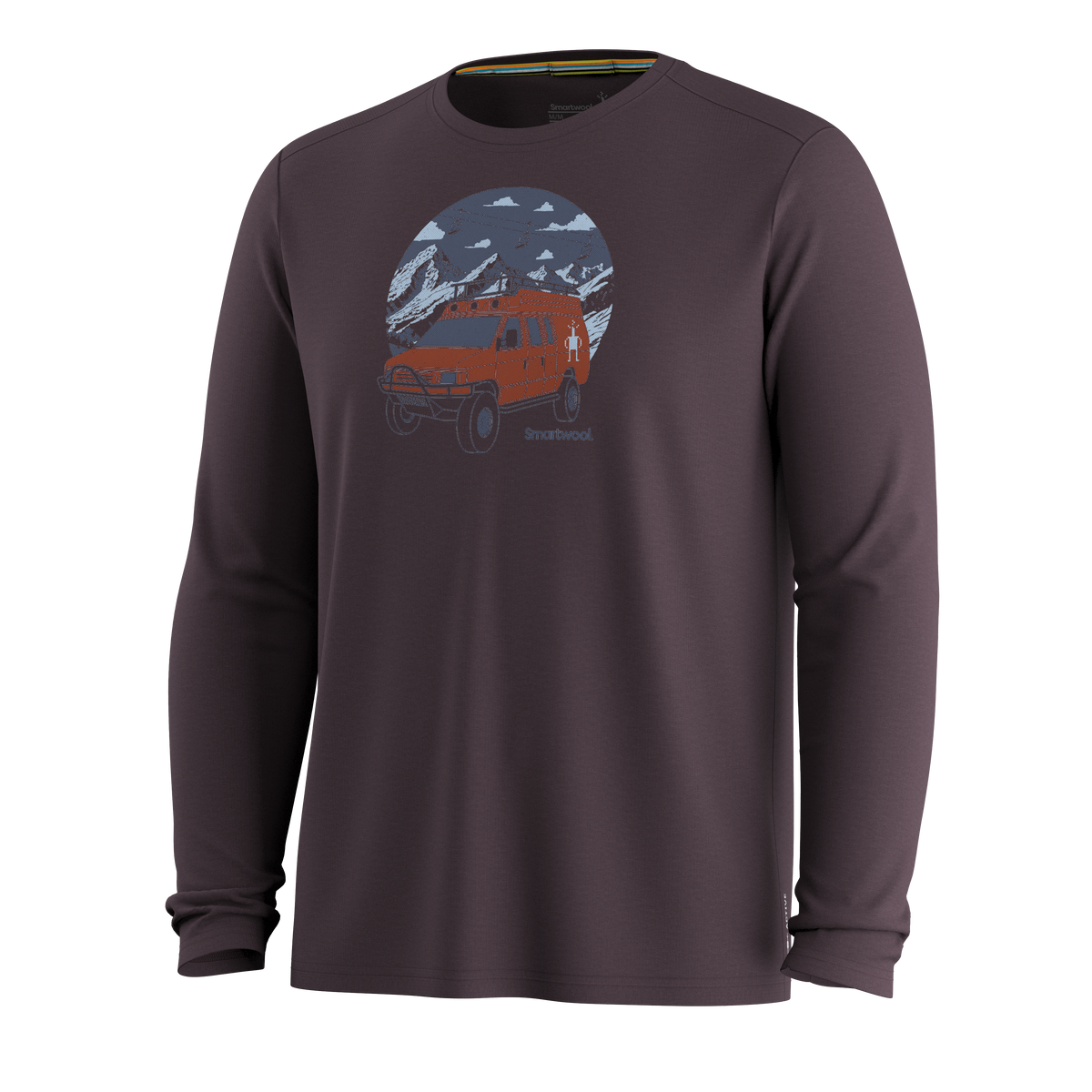 Men's First Chair Pursuit Active Long Sleeve Graphic Tee