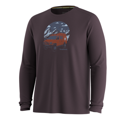 Men's First Chair Pursuit Active Long Sleeve Graphic Tee