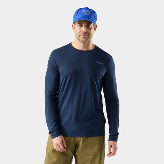 Men's Bearly Plaid Active Long Sleeve Graphic Tee