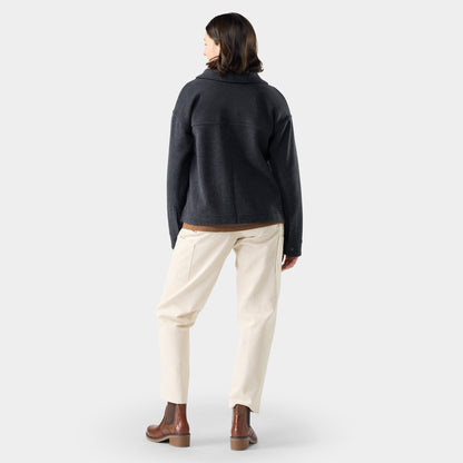 Women's Anchor Line Cropped Shirt Jacket