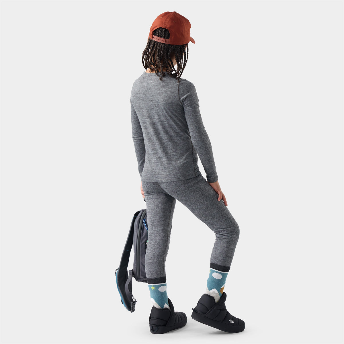 Kids' Classic Merino Blend Base Layer Crew