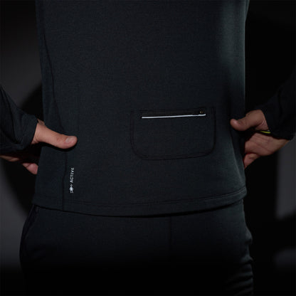 Men's Active Fleece Wind Hoodie