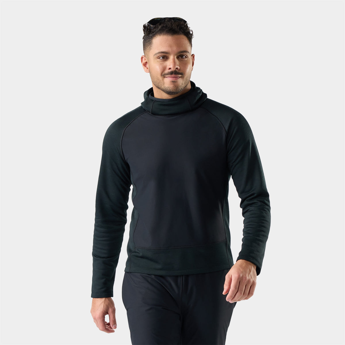 Men's Active Fleece Wind Hoodie