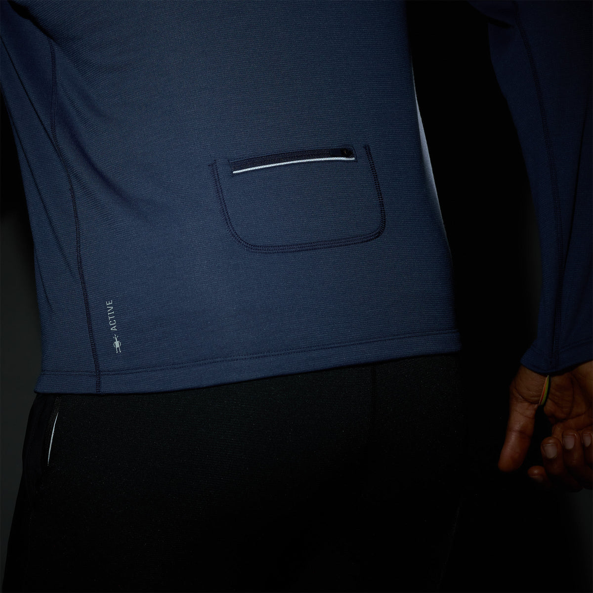 Men's Active Fleece Wind Hoodie