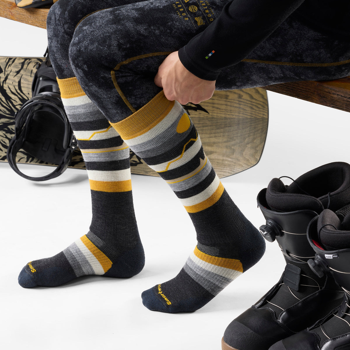 Snowboard Cold Canyon Over the Calf Socks