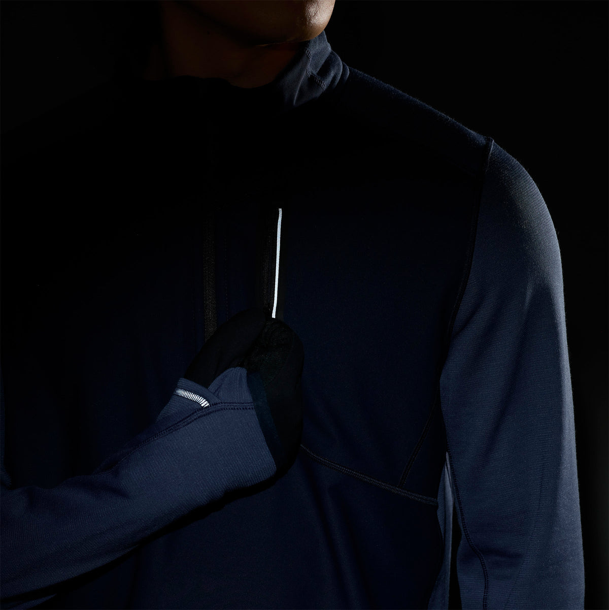 Men's Active Fleece Wind 1/2 Zip