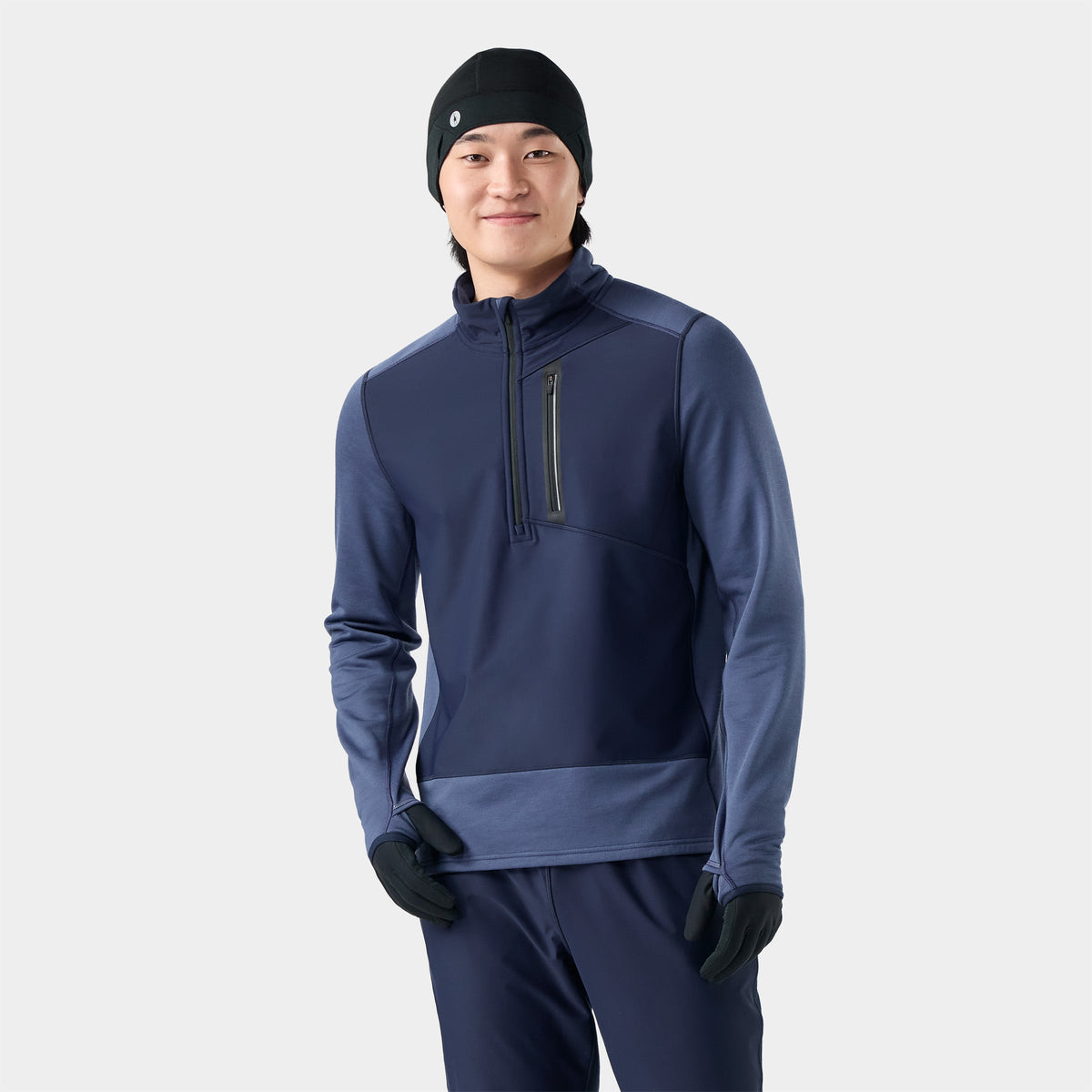Men's Active Fleece Wind 1/2 Zip