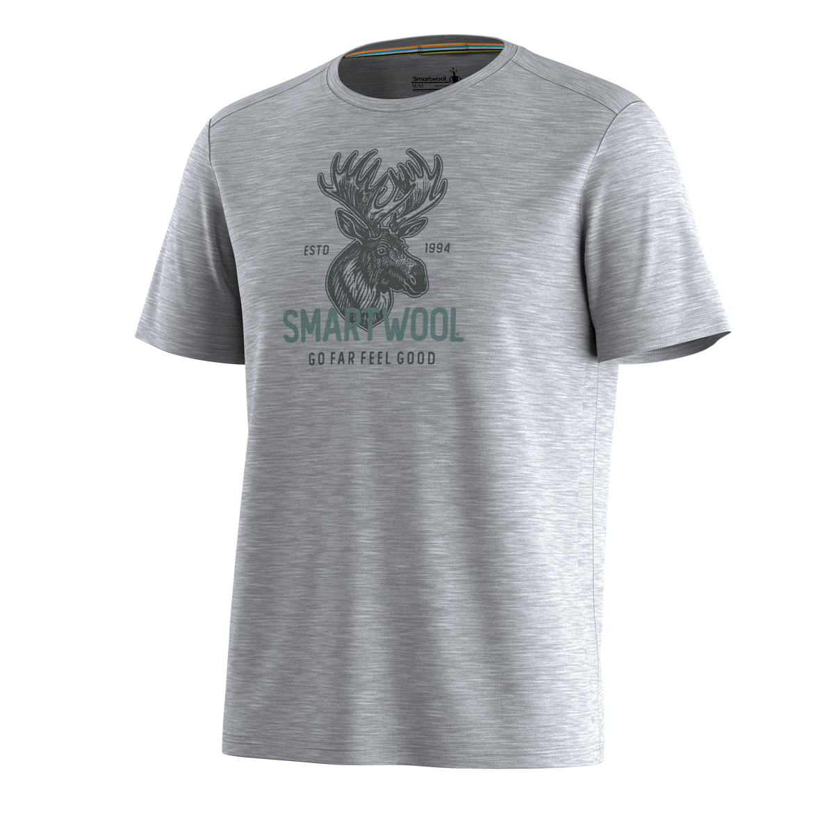 Men's Moose Mode Active Short Sleeve Graphic Tee