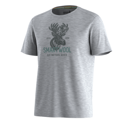 Men's Moose Mode Active Short Sleeve Graphic Tee